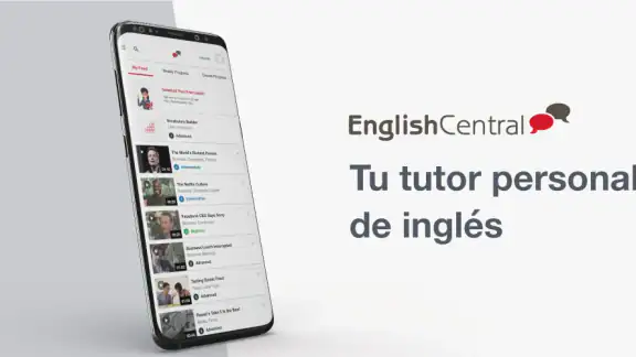 EnglishCentral Aprenda Inglés screenshot