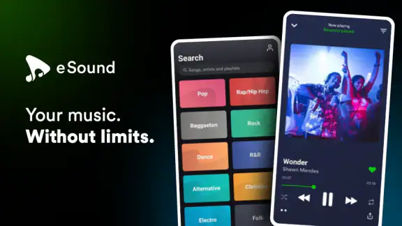 eSound: Reproductor Música MP3 screenshot