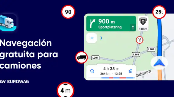 Eurowag Navigation - Truck GPS screenshot