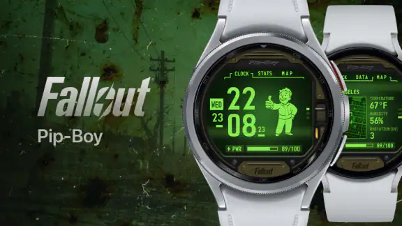 Fallout Pip-Boy Watch Face screenshot