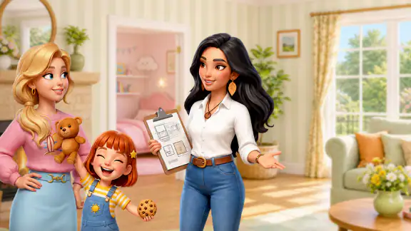 Family Tales: Merge & Design screenshot