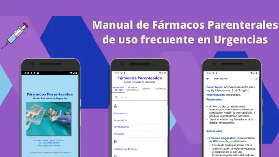 Fármacos Parenterales screenshot