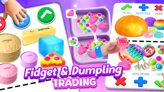 Fidget & Dumpling Trading screenshot