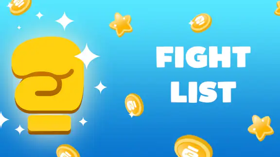 Fight List screenshot