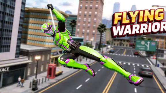 Flying Warrior: City Legends screenshot