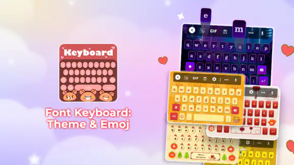 Font Keyboard : Theme & Emoji screenshot