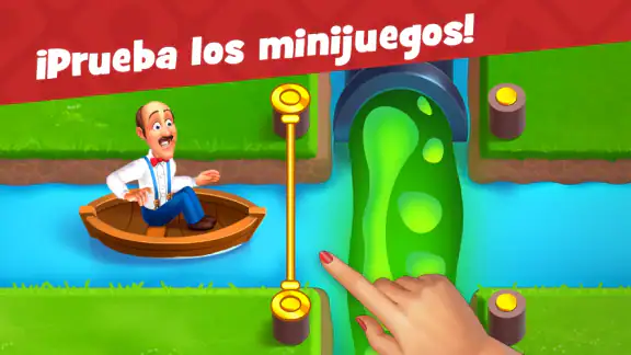 Gardenscapes screenshot