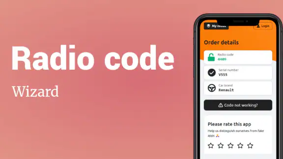 Generador Código Radio screenshot