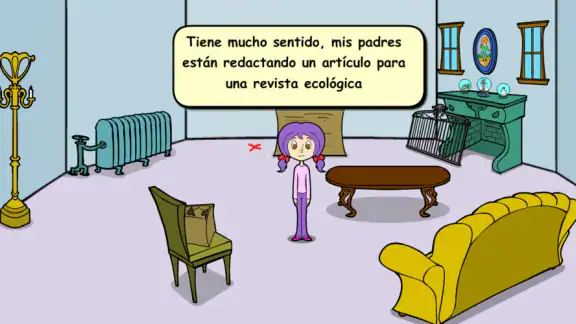 Geraldine y la Puerta Pequeña screenshot