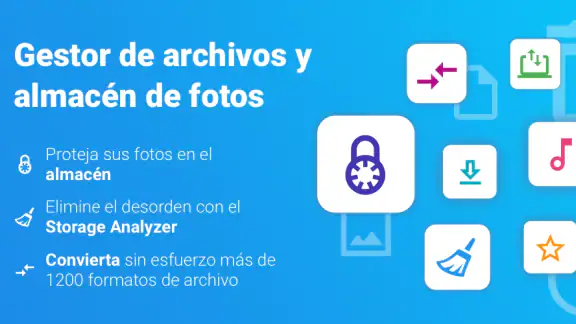 Gestor de File Commander screenshot