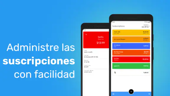 Gestor de Suscripciones screenshot
