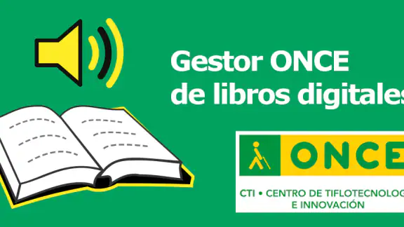 Gestor ONCE libros digitales screenshot