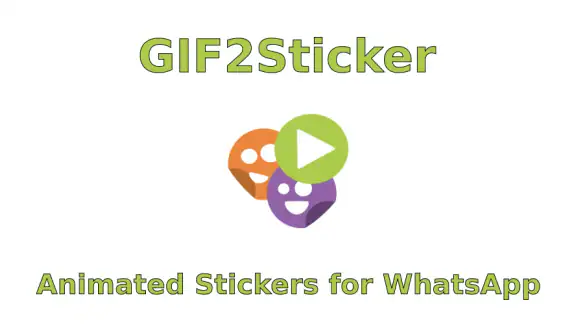 GIF2Sticker Stickers Animados screenshot