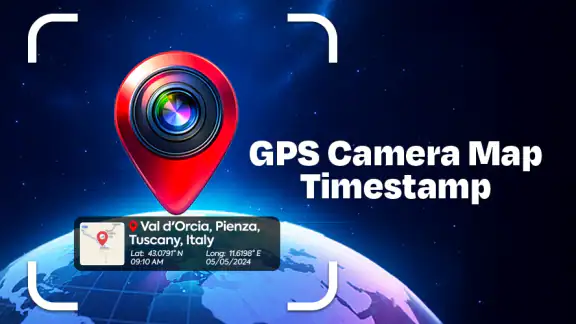 GPS Camera Map & Timestamp screenshot