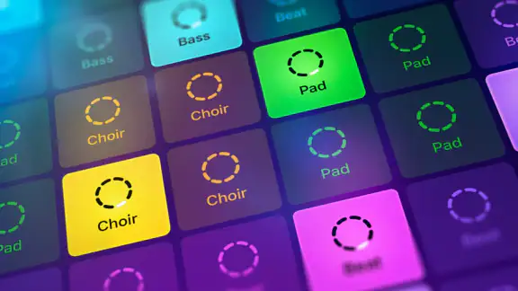 Groovepad - creador de música screenshot