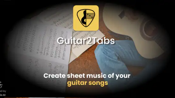 Guitar2Tabs - Note Recognizer screenshot
