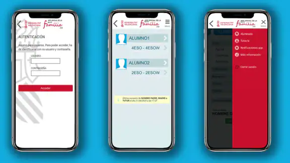 GVA Web Família 2.0 screenshot