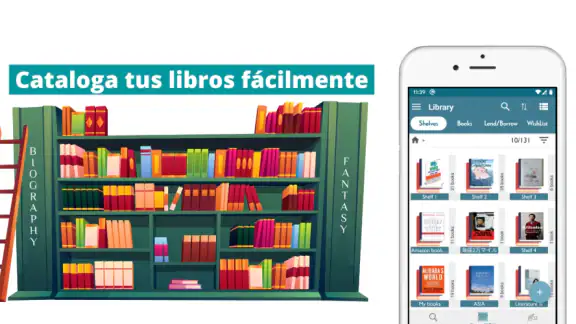 Handy Library: organiza libros screenshot