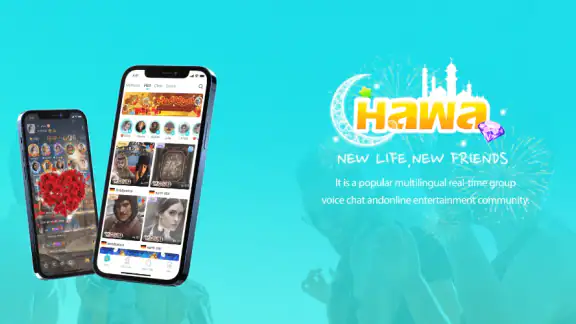 Hawa - Group Voice Chat Rooms screenshot