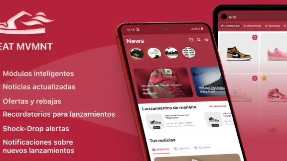HEAT MVMNT - Sneaker App screenshot