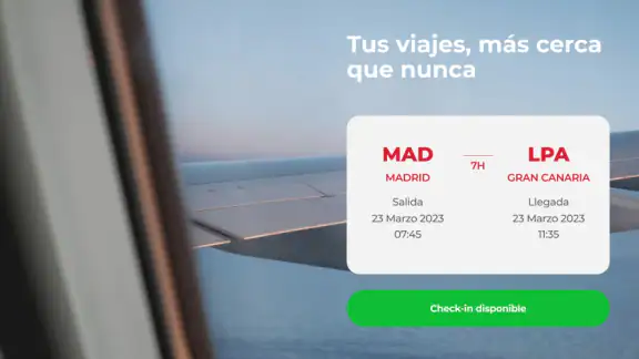 Iberia Express screenshot