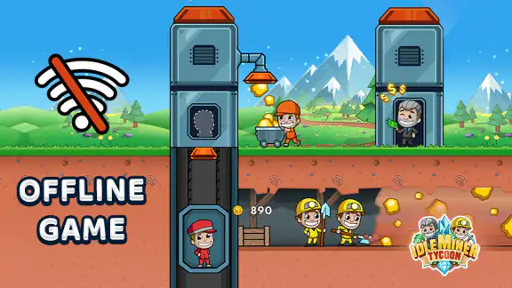 Idle Miner Tycoon: Minería oro screenshot