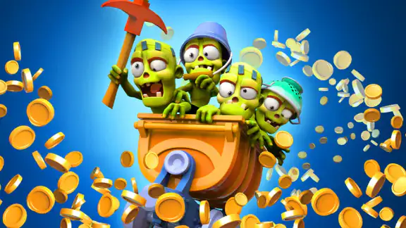 Idle Zombie Miner: Tycoon Oro screenshot