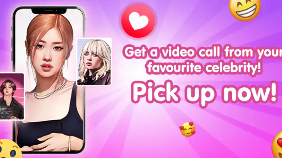 Idol Prank Video Call & Chat screenshot
