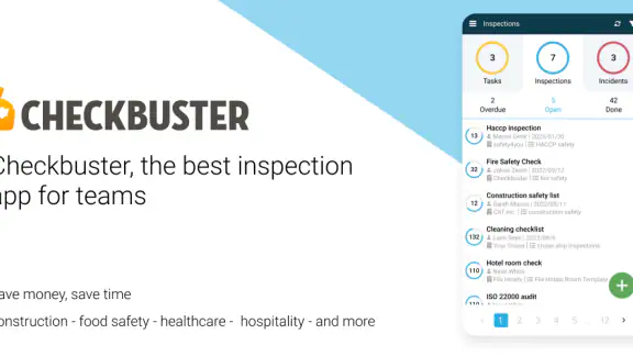 Inspection checklist audit app screenshot