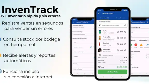 InvenTrack POS & Inventario screenshot