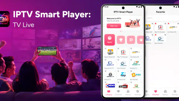 IPTV Smart Player: TV Live screenshot