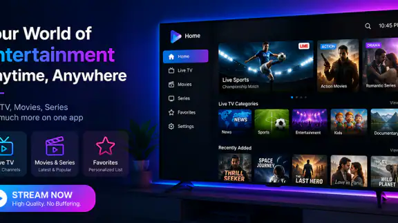 IPTV Smart Player & TV Online screenshot