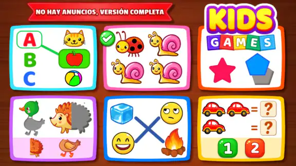 Juegos para niños: edades 3-7 screenshot