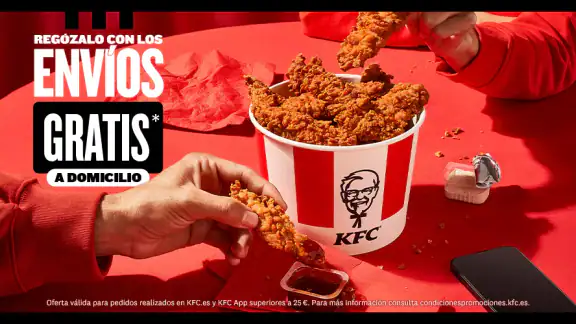 KFC España screenshot