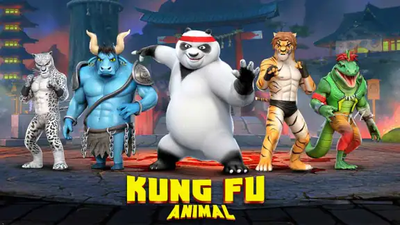 Kung Fu Animal: Fighting Games screenshot