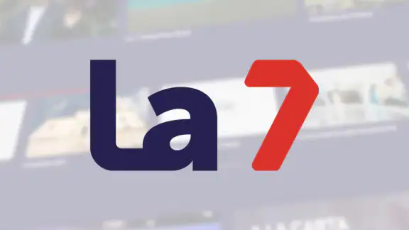 La 7 TV screenshot