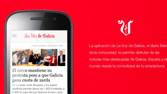 La Voz de Galicia screenshot