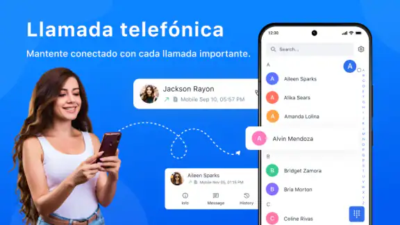Lanzador de lamadas telefónics screenshot