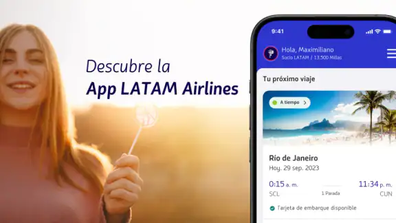 LATAM Airlines screenshot