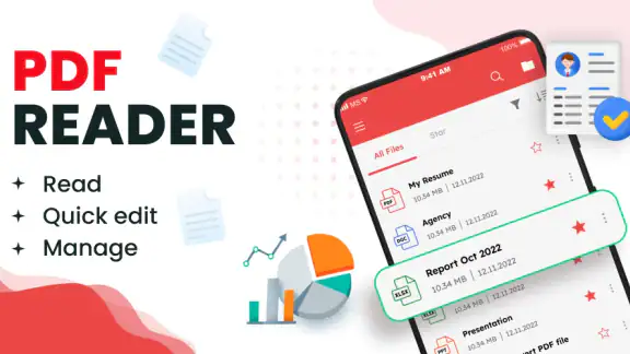 Lector de PDF, Abrir PDF screenshot
