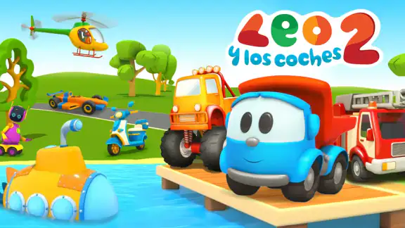Leo 2 Coches Juegos para Niños screenshot