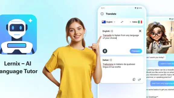 Lernix - AI Language Tutor screenshot