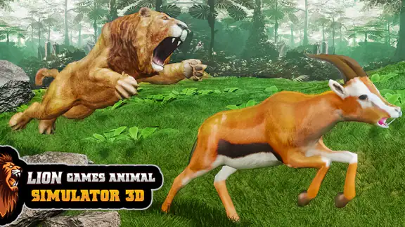 Lion Games Animal Simulator 3D screenshot