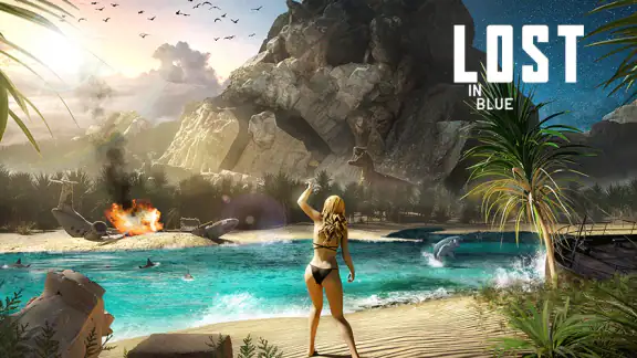 LOST in BLUE screenshot