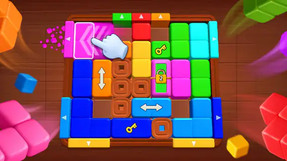 Manía de Bloques de Colores screenshot