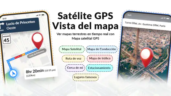 Mapas Satelitales GPS en Vivo screenshot