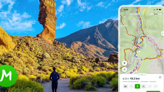 Mapas sin conexión: Mapy.com screenshot