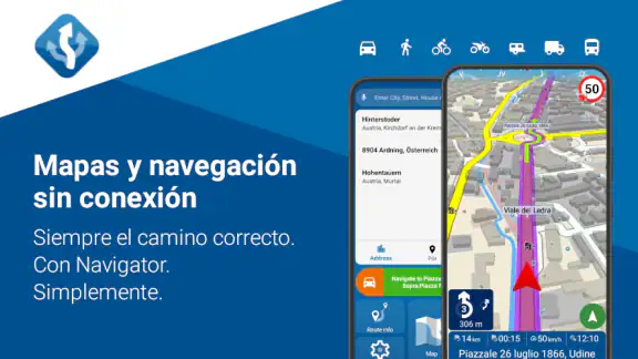MapFactor Navigator screenshot