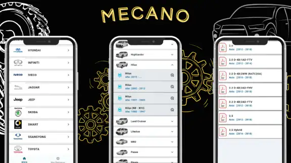 Mecano: Timing belt and chain screenshot