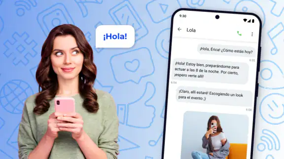 Mensajes - App de mensajería screenshot
